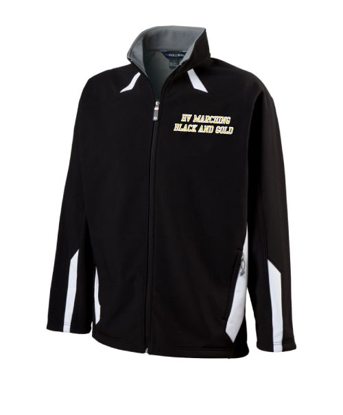 G HV Band Holloway Vortex Jacket Product Details Hopewell Valley Marching Black and Gold 2013 SP Custom Gear