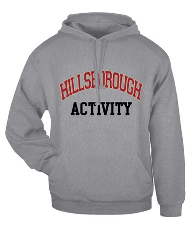 HILLSBOROUGH WRESTLING CLUB Screen Printed Hoodie Gray HILLSBOROUGH WRESTLING CLUB Screen Printed Hoodie Gray