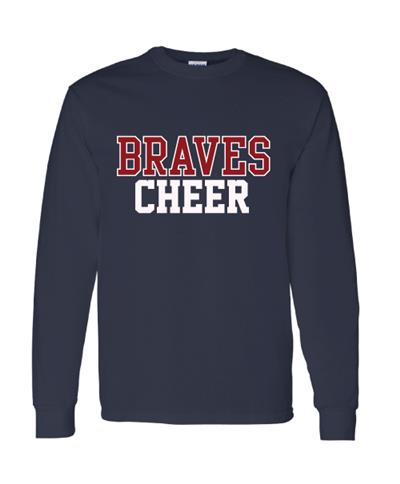 MANALAPAN BRAVES WOMENS CHEER V NECK MANALAPAN BRAVES WOMENS CHEER V NECK
