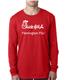 Chick-fil-A Flemington FSU - Unisex Cotton Long Sleeve T-Shirt (Red)