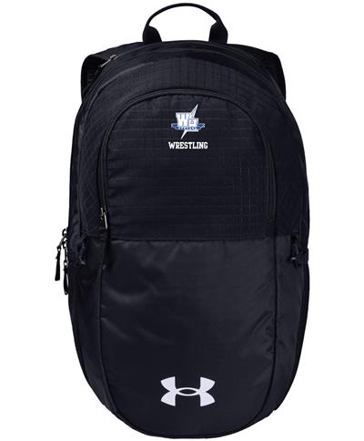 14) Warren Hills Wrestling Under Armour Backpack Product Details // Warren Hills H.S. Wrestling SP Custom Gear