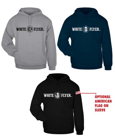 18) White Flyer - Hooded Sweatshirt (Men/Youth) Product Details ...