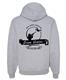 NJ Certified Drone Hunters - Fleece Hooded Sweatshirt (Adult/Youth Unisex) BACK