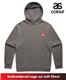 Elizabeth H.S. Cheer - AS Colour Embroidered Relax Faded Hooded Sweatshirt (Faded Grey)