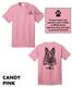 GSGSR - Adult Unisex Cotton Short Sleeve Tee Candy Pink