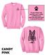 GSGSR - Adult Unisex Fleece Crewneck Sweatshirt Candy Pink