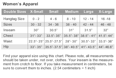 Sizing Charts // SP